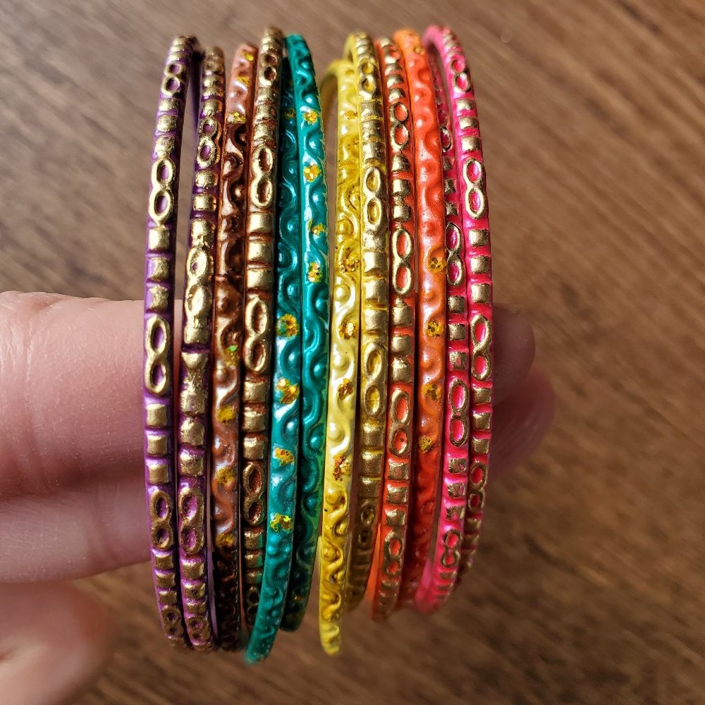 Colorful bangles